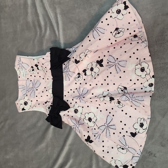 Jillian's Closet Girls Size 12M - NEW - Pink Bows Diaper Cover - Picture 1 of 15